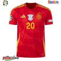 Camiseta España Pedri Gonzalez #20 Primera Equipación Eurocopa 2024 manga corta
